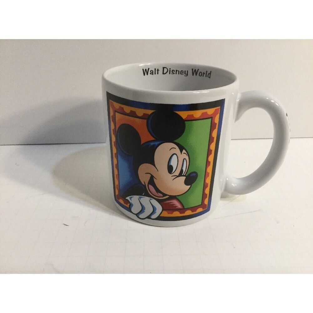 Disney Mickey Mouse Mug Coffee Cup Walt Disney World Large Fast Ship‎